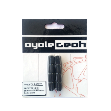 Shimano Ultegra/105/Dura Ace Bremsbeläge Cyclotech Prostop HP-C (Carbon) Green